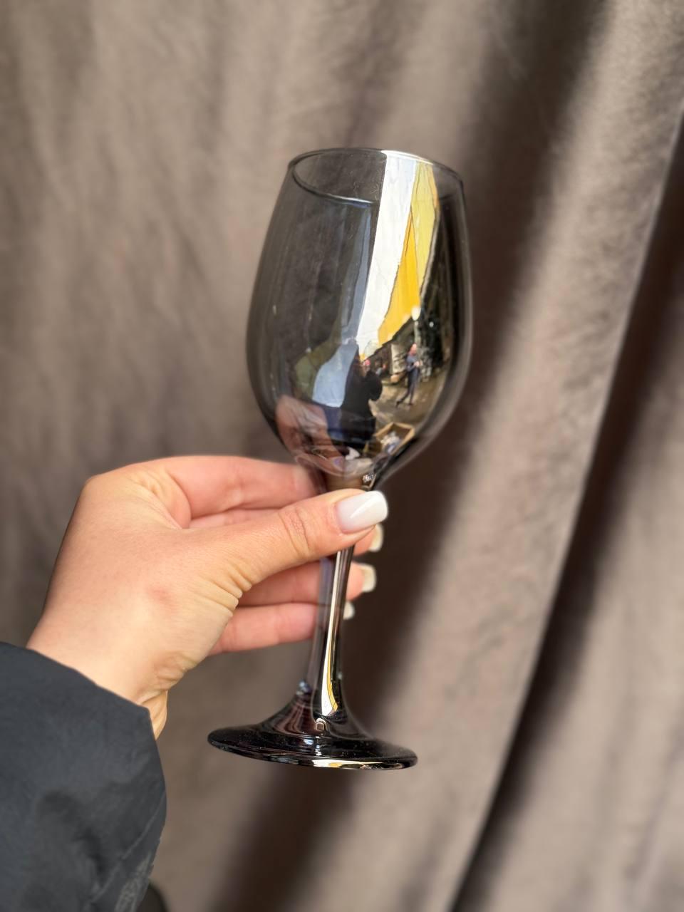 Набор питьевой стеклянный TS Kitchen лимонадница 3 л/6 бокалов по 220 мл Серый (HP4176-1) - фото 6