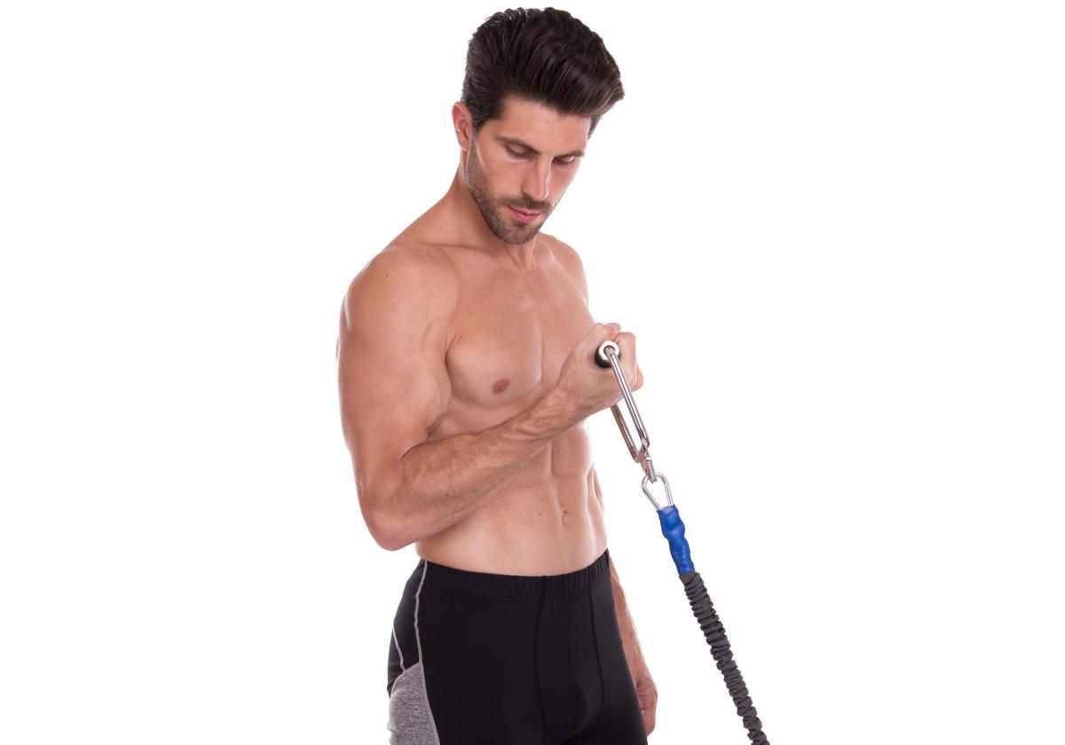 Ручка для тяги EasyFit резиновая закрытая (EF-8095) - фото 2 Ручка для тяги EasyFit резиновая закрытая (EF-8095) - фото 2