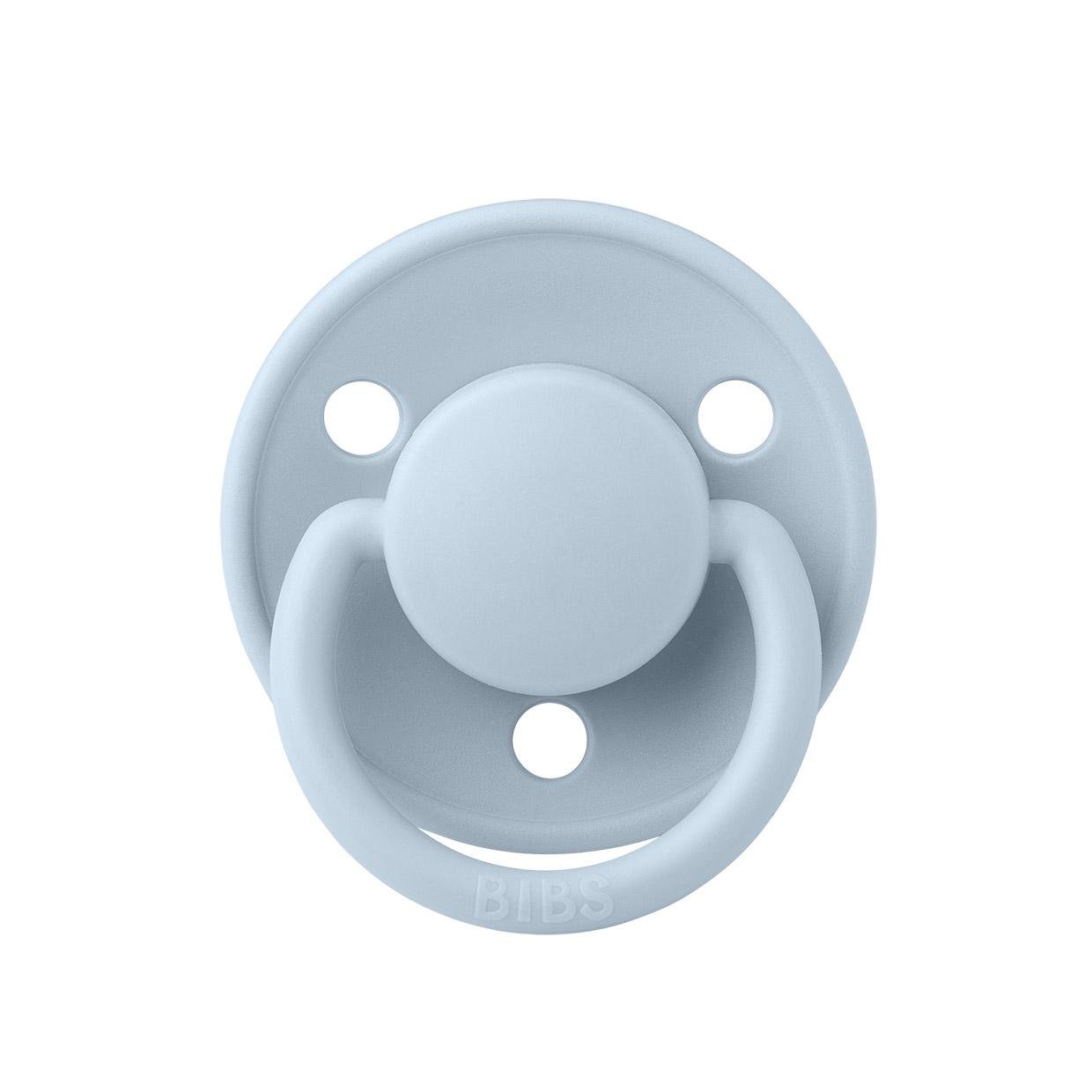 Пустушка Bibs DE LUX Baby 0/6 міс. Blue