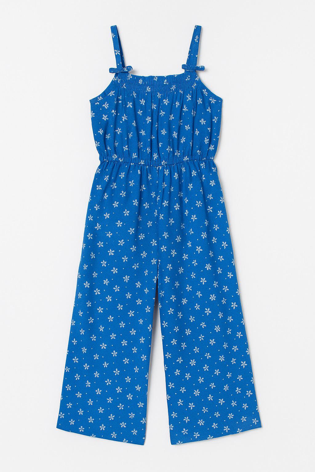Комбинезон PRIMARK с цветами 152 см Синий (6001905)