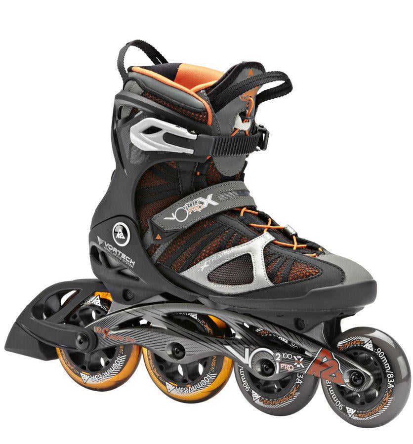 Роликові ковзани K2 Vo2 100 X PRO р. 42 Чорний (3040007 - 2) Роликові ковзани K2 Vo2 100 X PRO р. 42 Чорний (3040007 - 2)