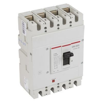Автоматический выключатель силовой Legrand DRX630 4 полюса 500A 50kA 27248 (71319)