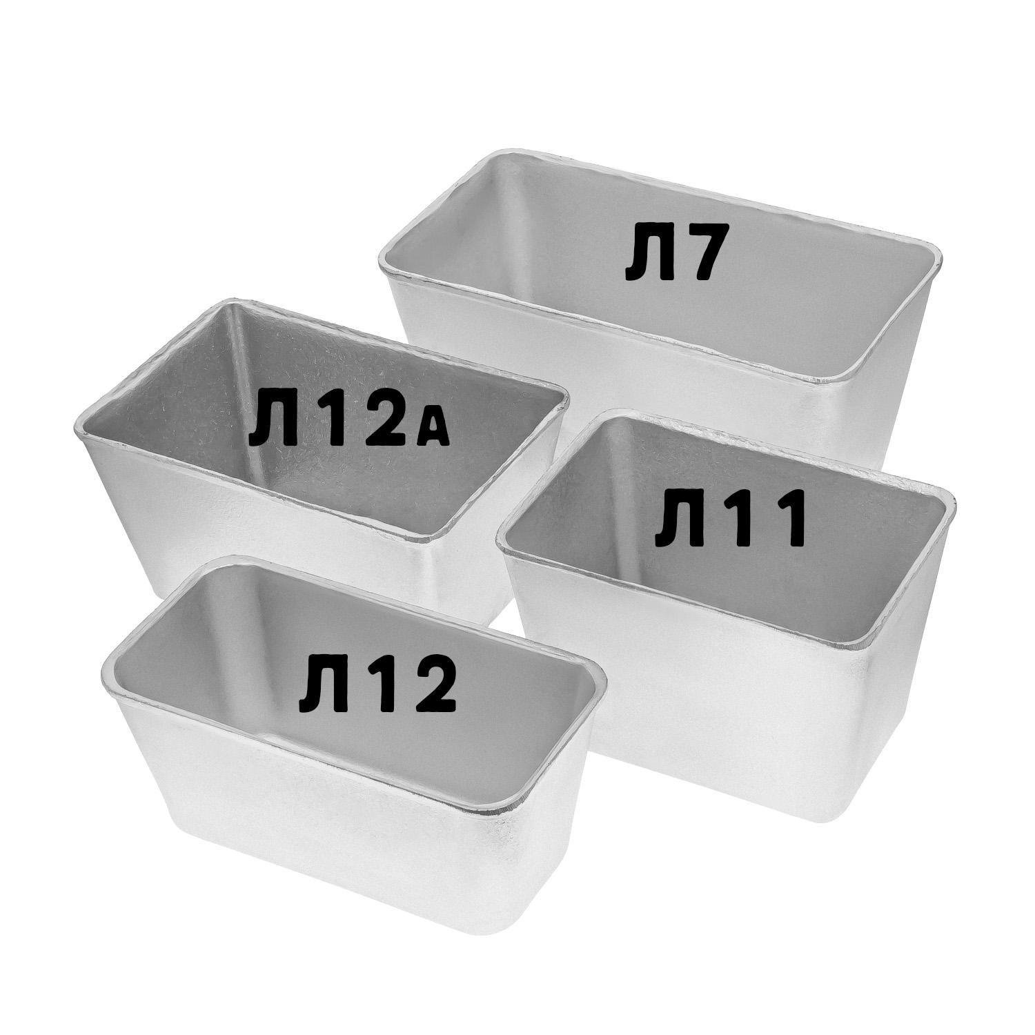 Набір для випічки 4 хлібних форм алюмінієвих Л7/Л12/Л12а/Л11 (83105) - фото 2 Набір для випічки 4 хлібних форм алюмінієвих Л7/Л12/Л12а/Л11 (83105) - фото 2