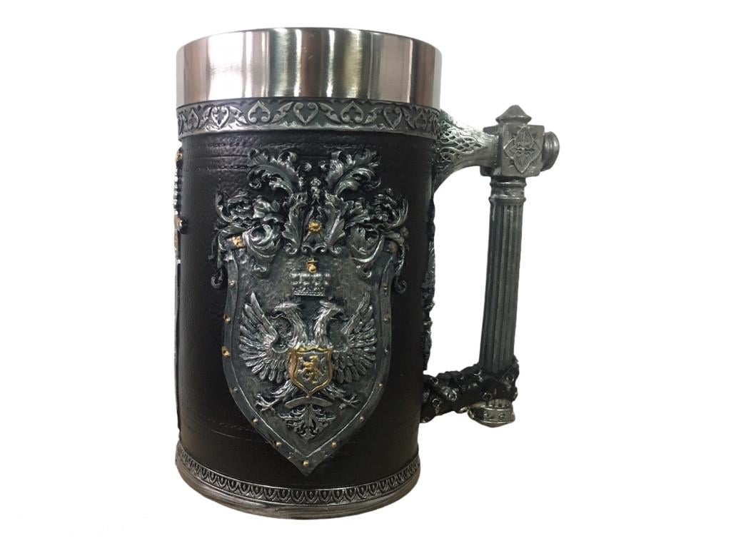 Чашка 3D Skull Mug Череп двуглавый орёл 500 мл