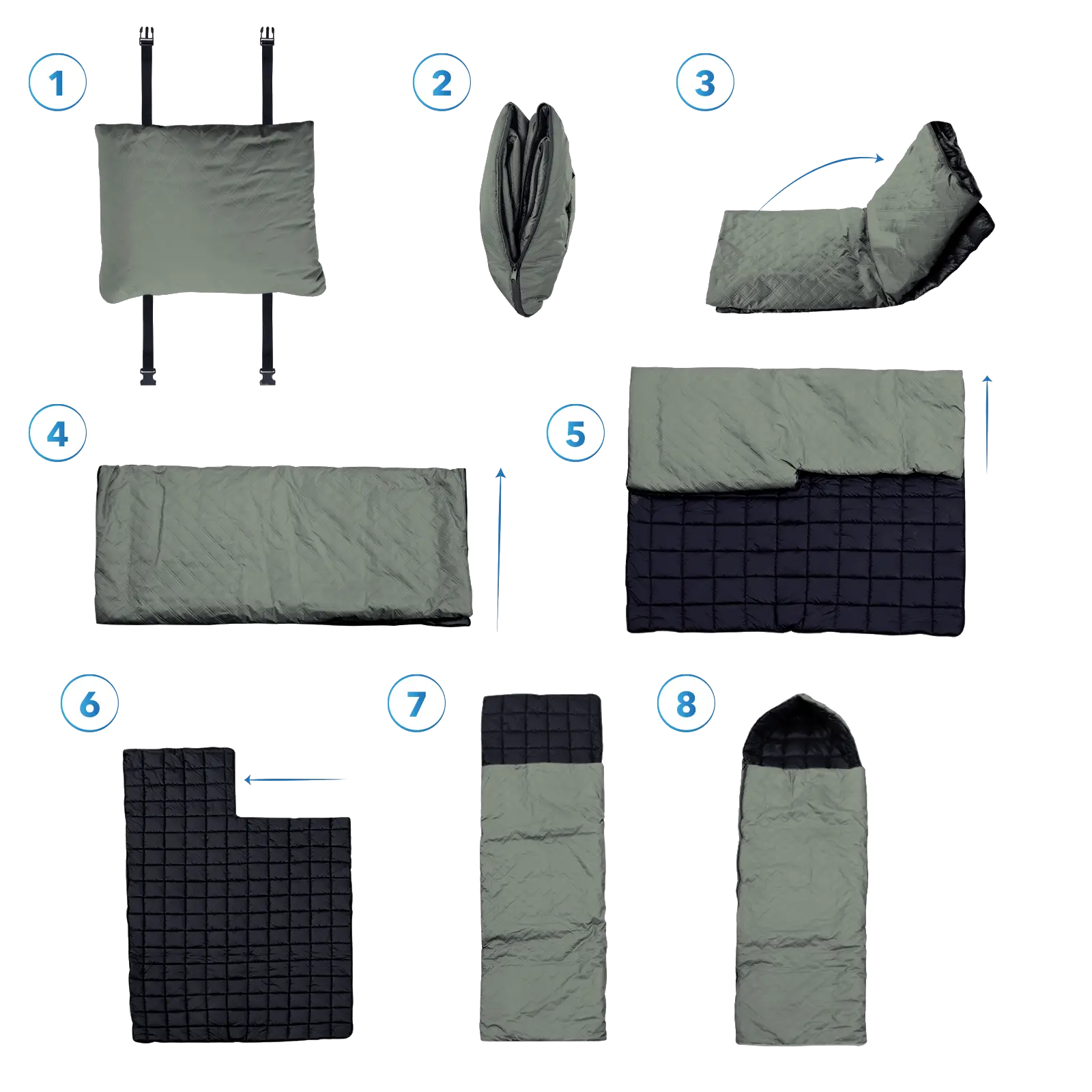 Спальный мешок Киборг зимний -30 220х90 см Хаки (2192057195) - фото 5 Спальный мешок Киборг зимний -30 220х90 см Хаки (2192057195) - фото 5