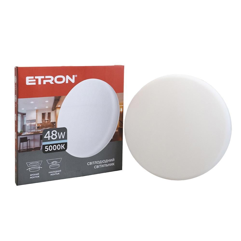 Світильник світлодіодний ETRON Multipurpose 1-EMP-717 48W 5000K IP20 (22869) - фото 1 Світильник світлодіодний ETRON Multipurpose 1-EMP-717 48W 5000K IP20 (22869) - фото 1