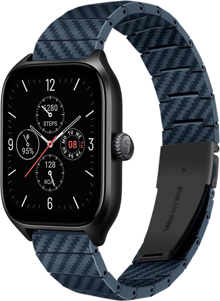 Ремешок Armrok для Amazfit GTS 4/Mini Blue (31665-28)