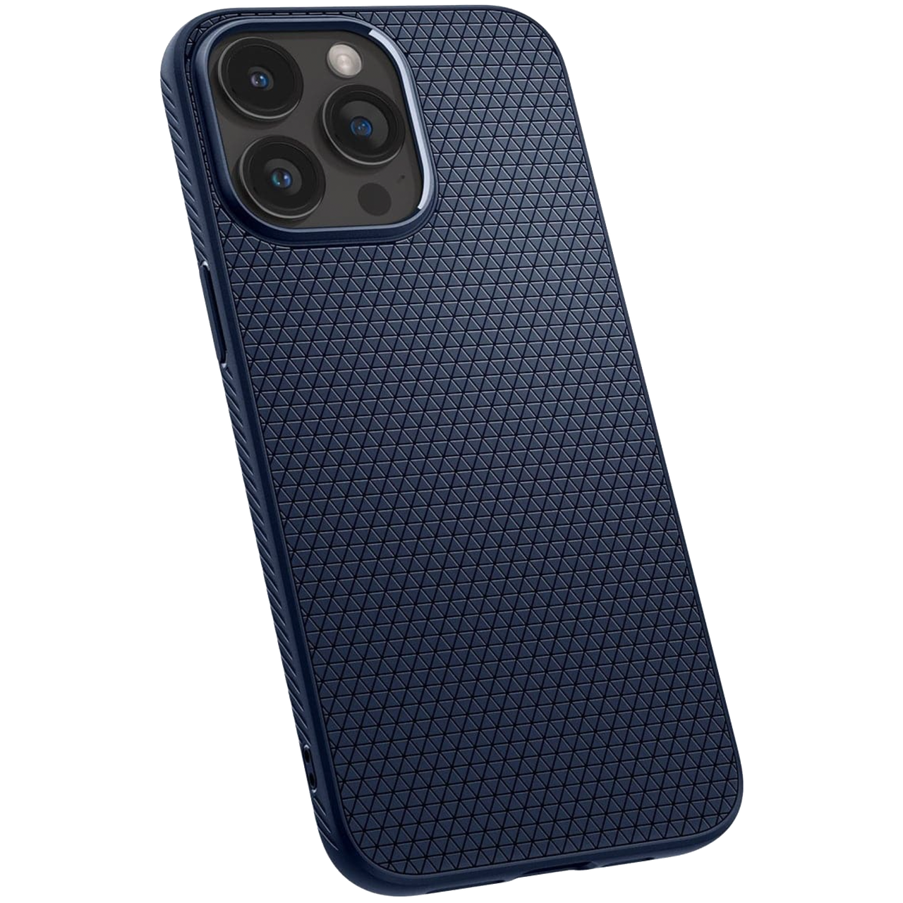 Чохол накладка Spigen Liquid Air Case for iPhone 15 Pro Max Blue (ACS06563) - фото 6