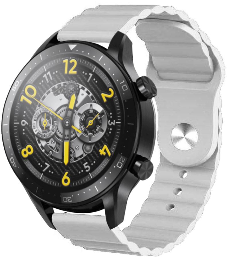 Ремешок Wave для Realme Watch S Pro 22мм White (22618-29)