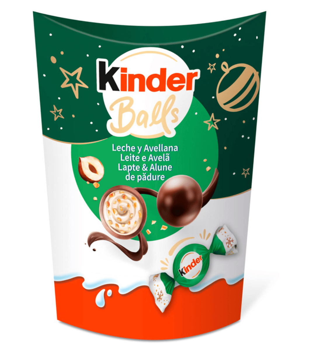 Цукерки шоколадні Kinder Choco Balls Hazelnut 164 г (2834859516)