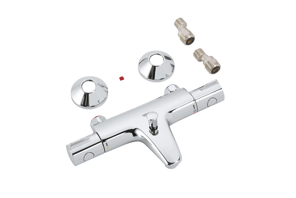 Змішувач для ванни Grohe Grohtherm 800 34567000 з душовим гарнітуром 27853001 (34567001) - фото 5 Змішувач для ванни Grohe Grohtherm 800 34567000 з душовим гарнітуром 27853001 (34567001) - фото 5