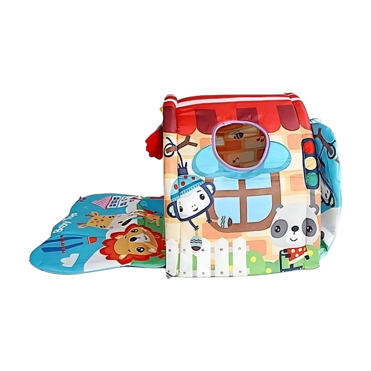 Ковер игровой детский 4в1 с туннелем и игровыми эл (918-001) Ковер игровой детский 4в1 с туннелем и игровыми эл (918-001)