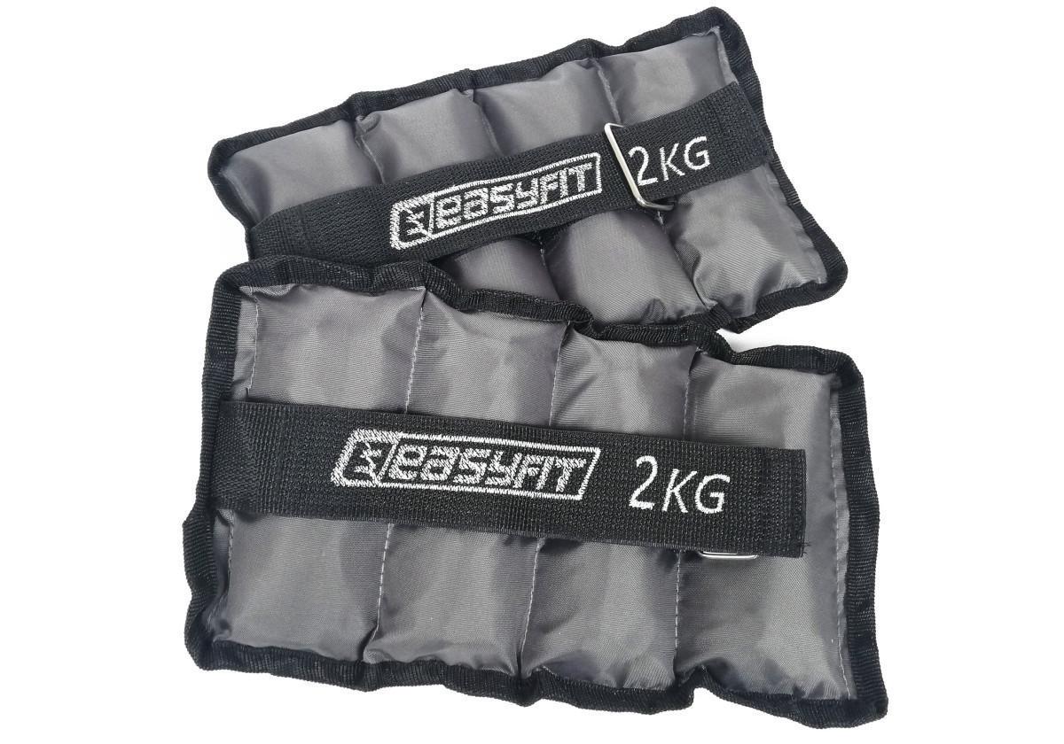 Утяжелители EasyFit для ног и рук с металлом 2 шт. 2 кг (EF-AWTМ-200) Утяжелители EasyFit для ног и рук с металлом 2 шт. 2 кг (EF-AWTМ-200)