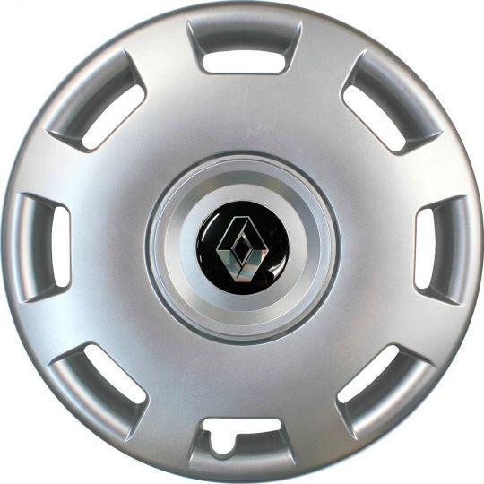 Автомобильные колпаки SKS 302 R15 с логотипом Renault 4 шт. Серебристый