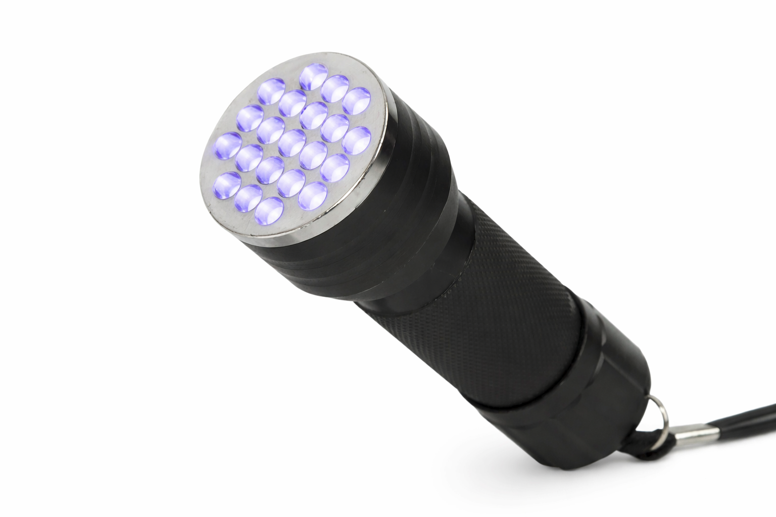 Фонарик ультрафиолетовый UV 21 светодиодов 395-410 нм (1010-404-00)