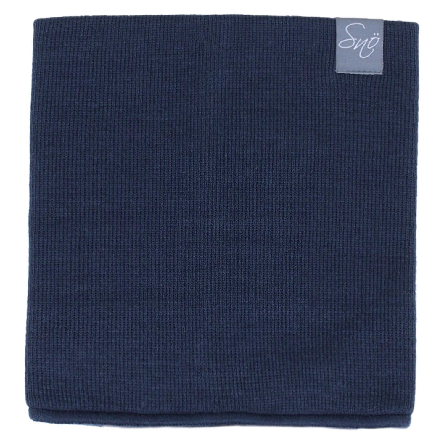 Баф в'язаний для хлопчика SNO F18CAC318 130-180 см Синій (F18CAC318-Bluenight-o/s)