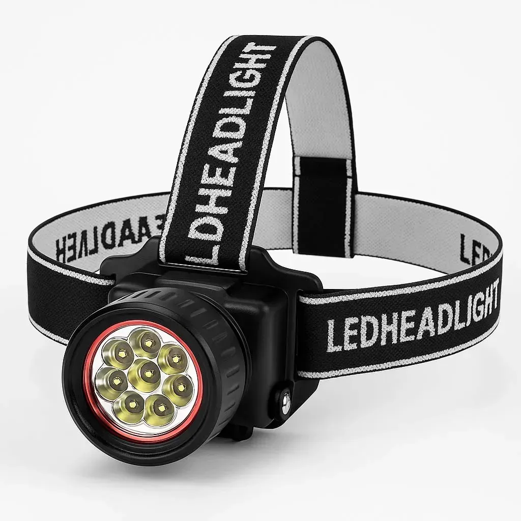 Ліхтар налобний від батарейок DQ-539 (234577902)