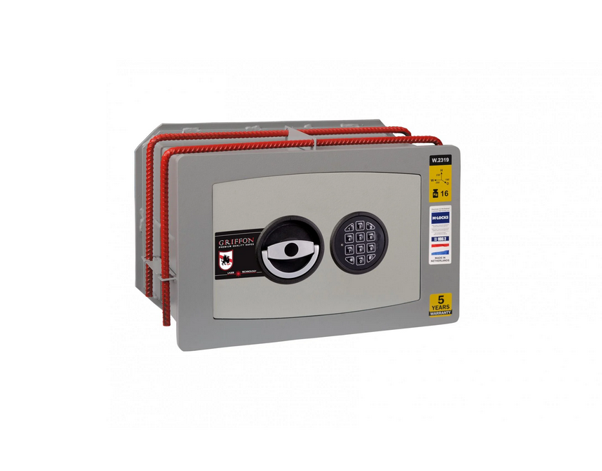 Сейф встраиваемый Griffon W.2319.E взломостойкий S2 с полкой (2-12-W.2319.E)