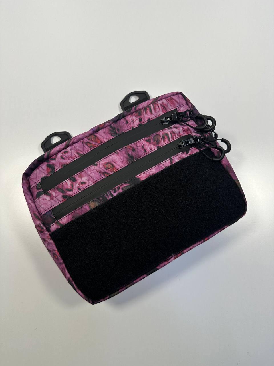 Сумка напівкільце 25х20х5,5 см Рожевий - фото 2