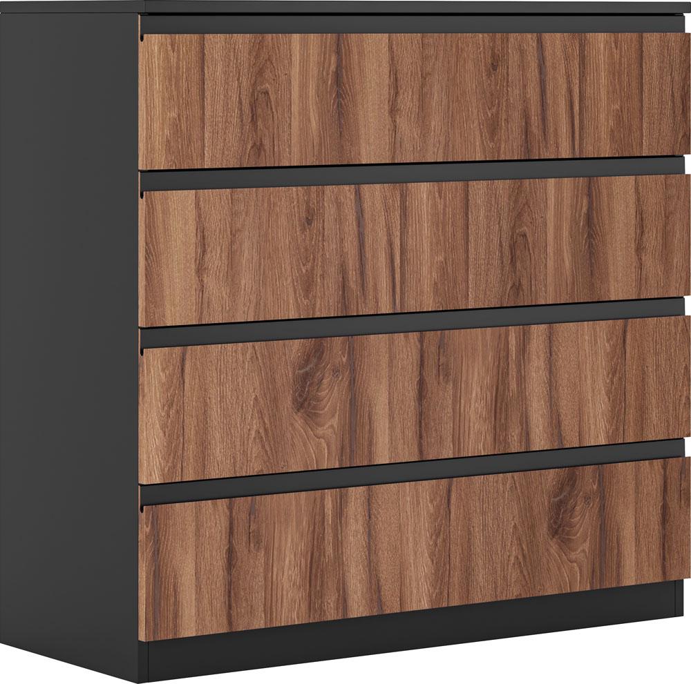 Комод Фріда з 4 шухлядами Чорний (000-000-641) Комод Фріда з 4 шухлядами Чорний (000-000-641)