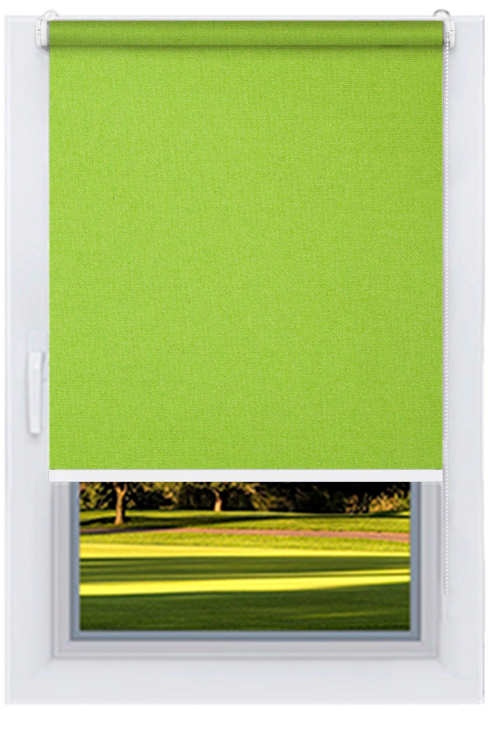 Ролета тканевая Decolux 160х200 см Camila Germany Зеленый