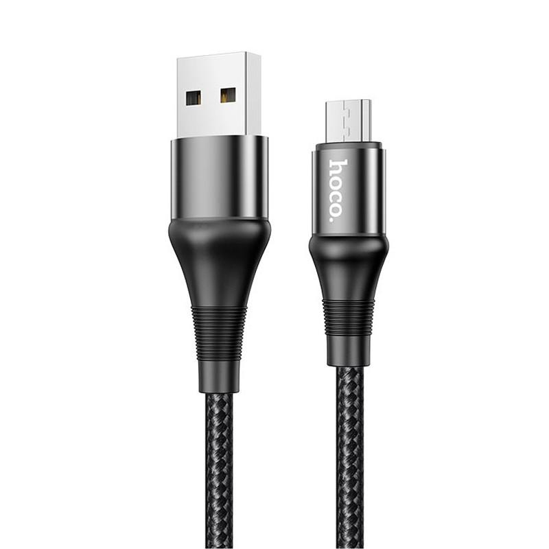 Кабель Hoco X50 Excellent USB/MicroUSB 1 м Черный (00000041695_2) Кабель Hoco X50 Excellent USB/MicroUSB 1 м Черный (00000041695_2)