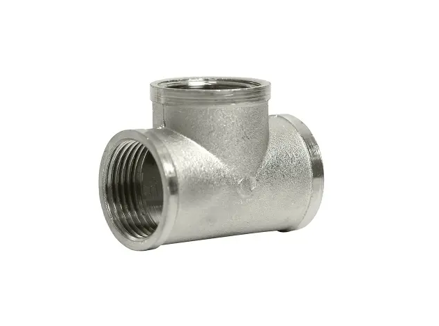 Трійник Solomon 8202 1″х1/2″х1″ ВВВ нікель (GSR-000025754)