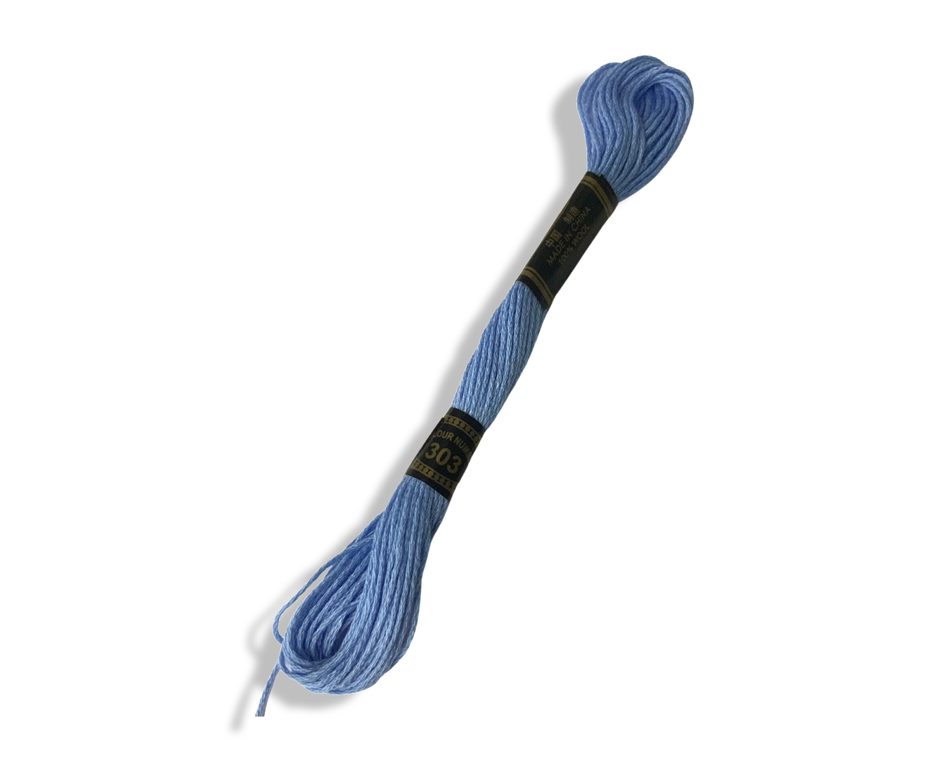 Нитка мулине однотонная 8 м (303)