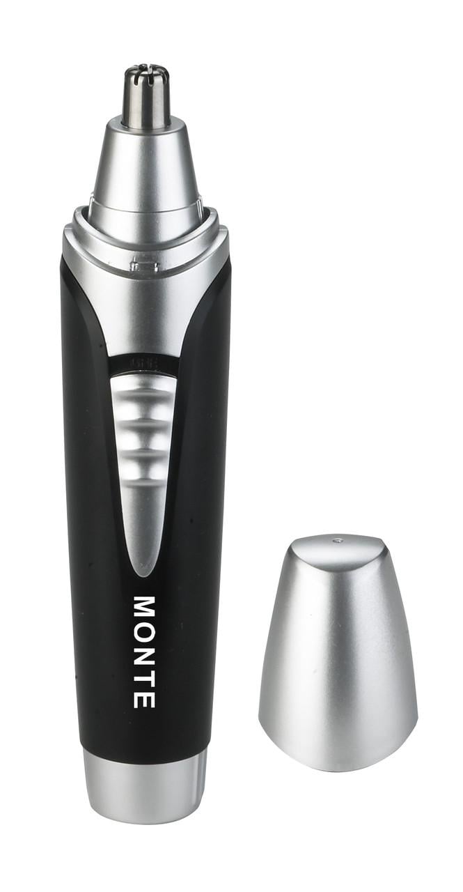 Триммер для носа и ушей Monte MT-5089B IPX4 лезвие из нержавеющей стали/от батарейки AA/защитный колпачок (33348724)