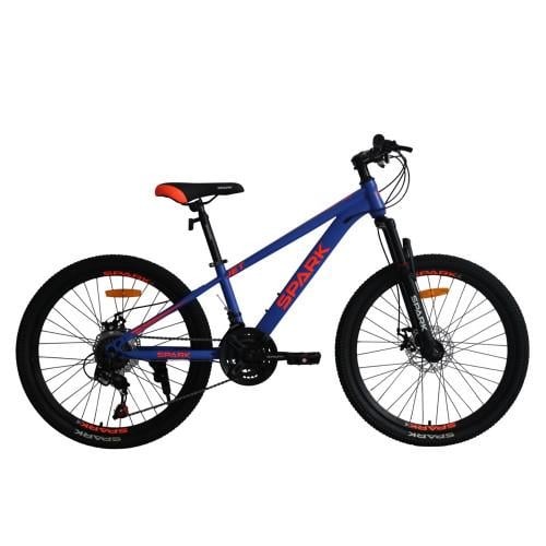 Велосипед Spark JET колеса 24" алюминиевая рама 12" Синий (000238400)
