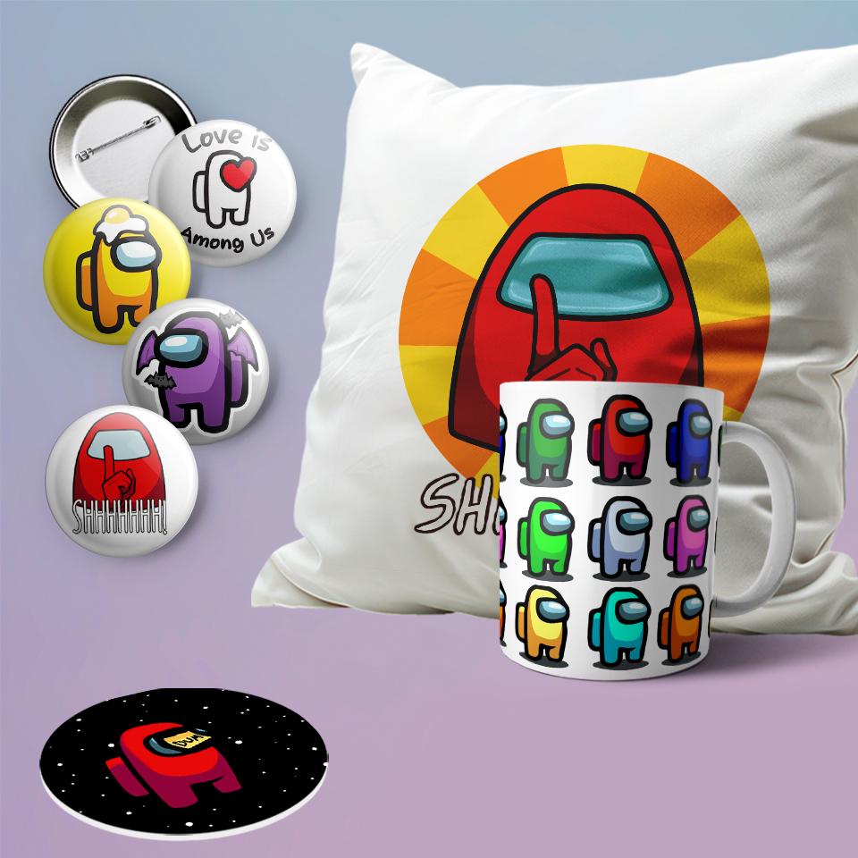 Подарочный набор игровой бокс Among Us (117)