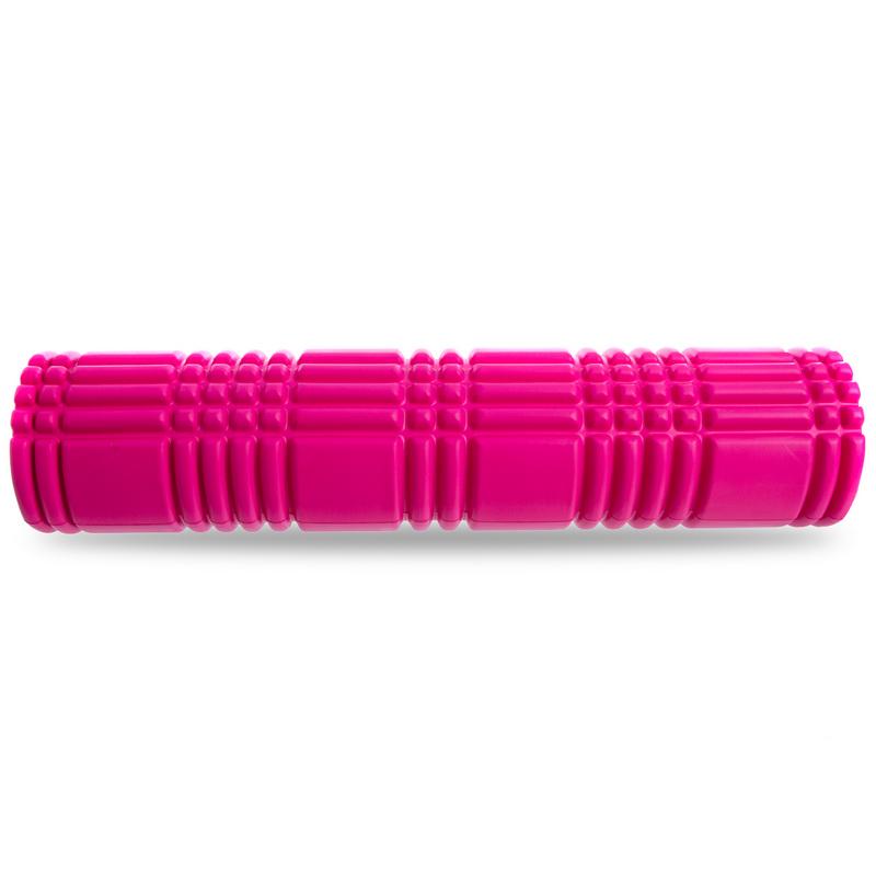 Роллер для йоги та пілатесу SP-Sport Grid 3D Roller FI-494 61 см Рожевий (NA004296) - фото 3