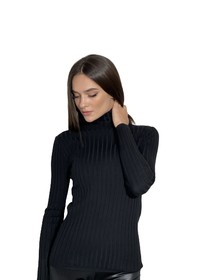 Женская водолазка Monte Cervino Темный Черный (2993) Женская водолазка Monte Cervino Темный Черный (2993)