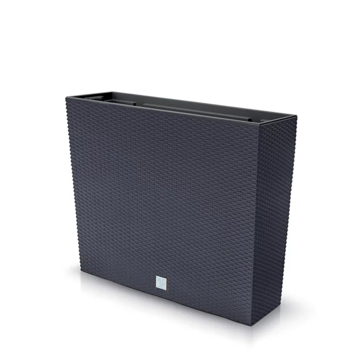Горшок для цветов Prosperplast Rato Case T террасовый 60 см высокий Антрацитовый (DRC600T-S433)