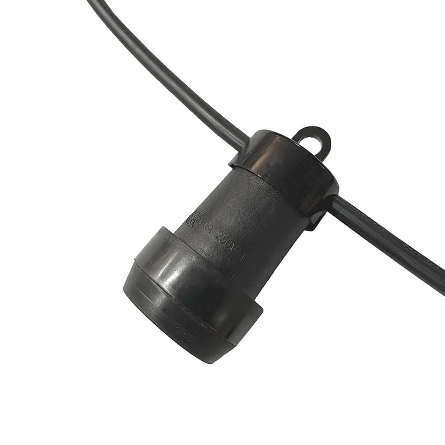 Гирлянда уличная ретро Solar-PATIO E27 IP65 10 м 21 лампа и 2 запасные - фото 3 Гирлянда уличная ретро Solar-PATIO E27 IP65 10 м 21 лампа и 2 запасные - фото 3