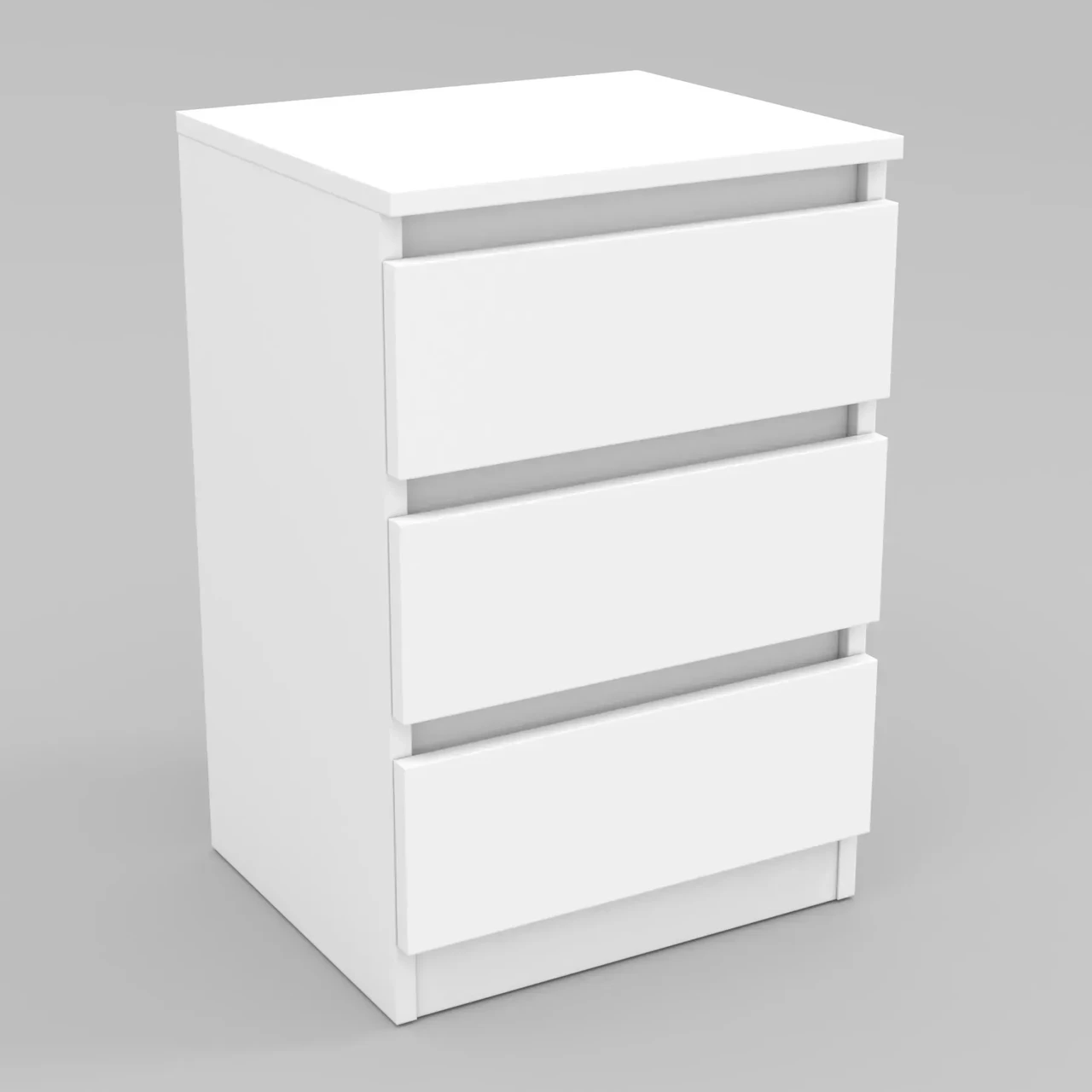 Тумба приліжкова Kontinent V-5 40х35х60 см Білий (83559558) - фото 1 Тумба приліжкова Kontinent V-5 40х35х60 см Білий (83559558) - фото 1