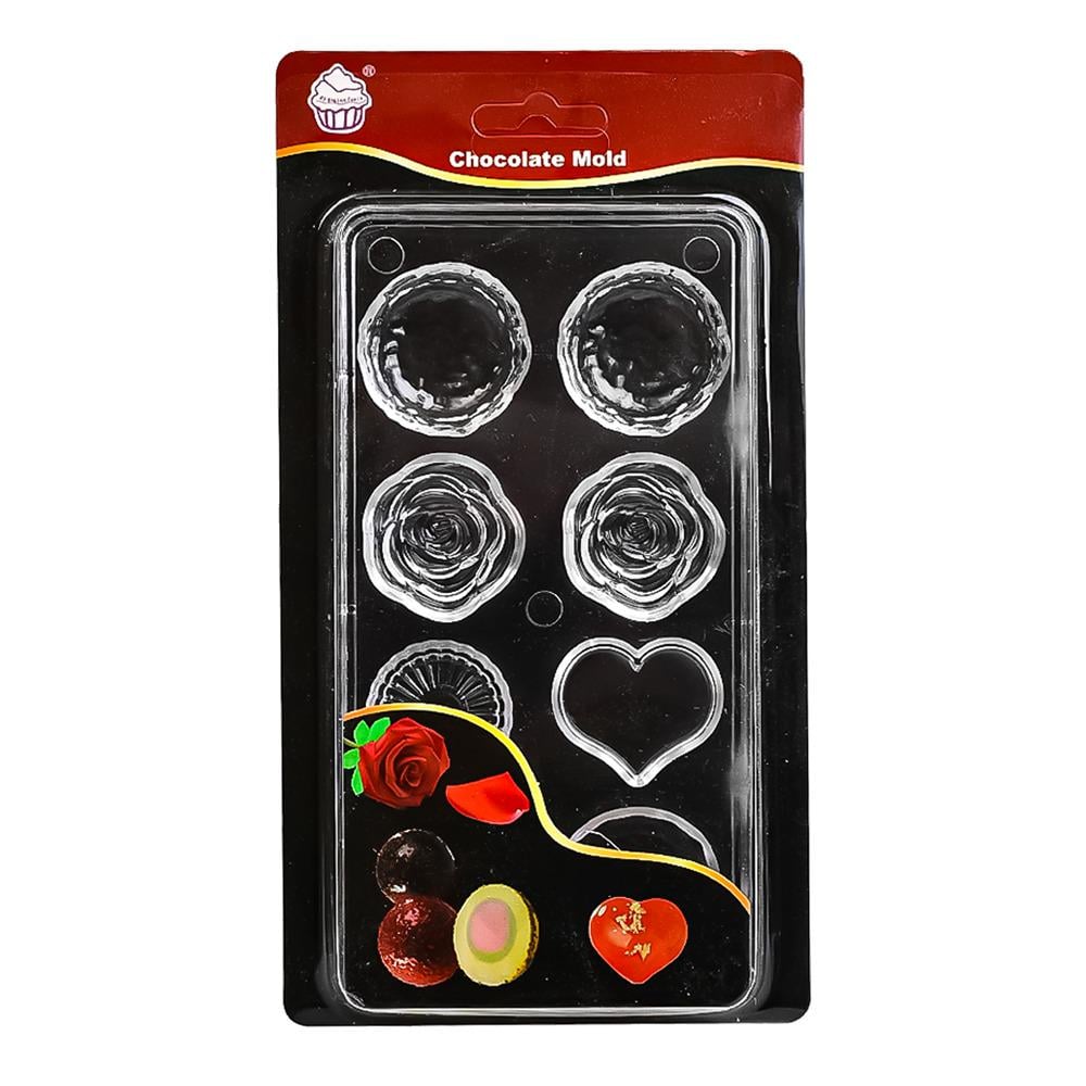 Форма для шоколада акрил 8 шт. 9,5х18 см (R92203)