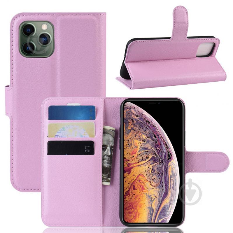 Чохол-книжка Litchie Wallet для iPhone 11 Pro Max Pink (hub_Jtwg75508) - фото 2