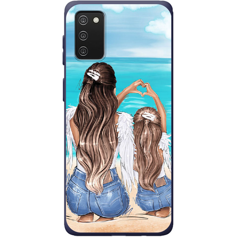 Чохол BoxFace Samsung A025 Galaxy A02S Family Vacation Синій силікон (41511-up2380-42500)