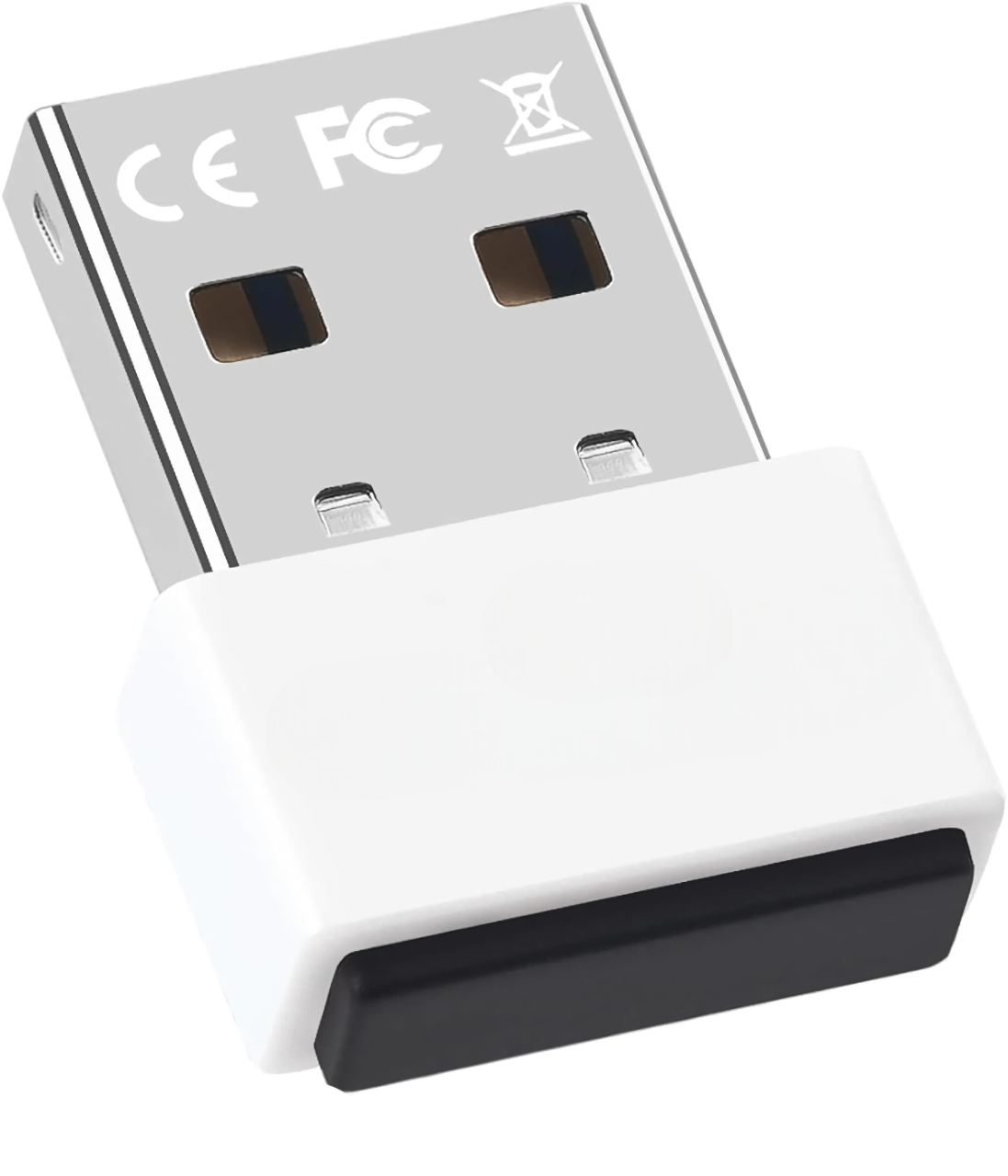 Bluetooth-адаптер Kayfovo BAW-53 USB Dongle Dual Mode 5.3 + BLE White (29058)