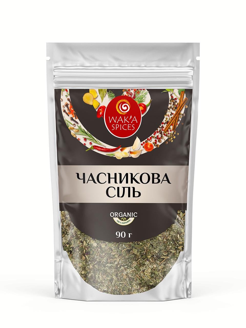 Смесь WAK'A Чесночная соль 90 г (2250575854)