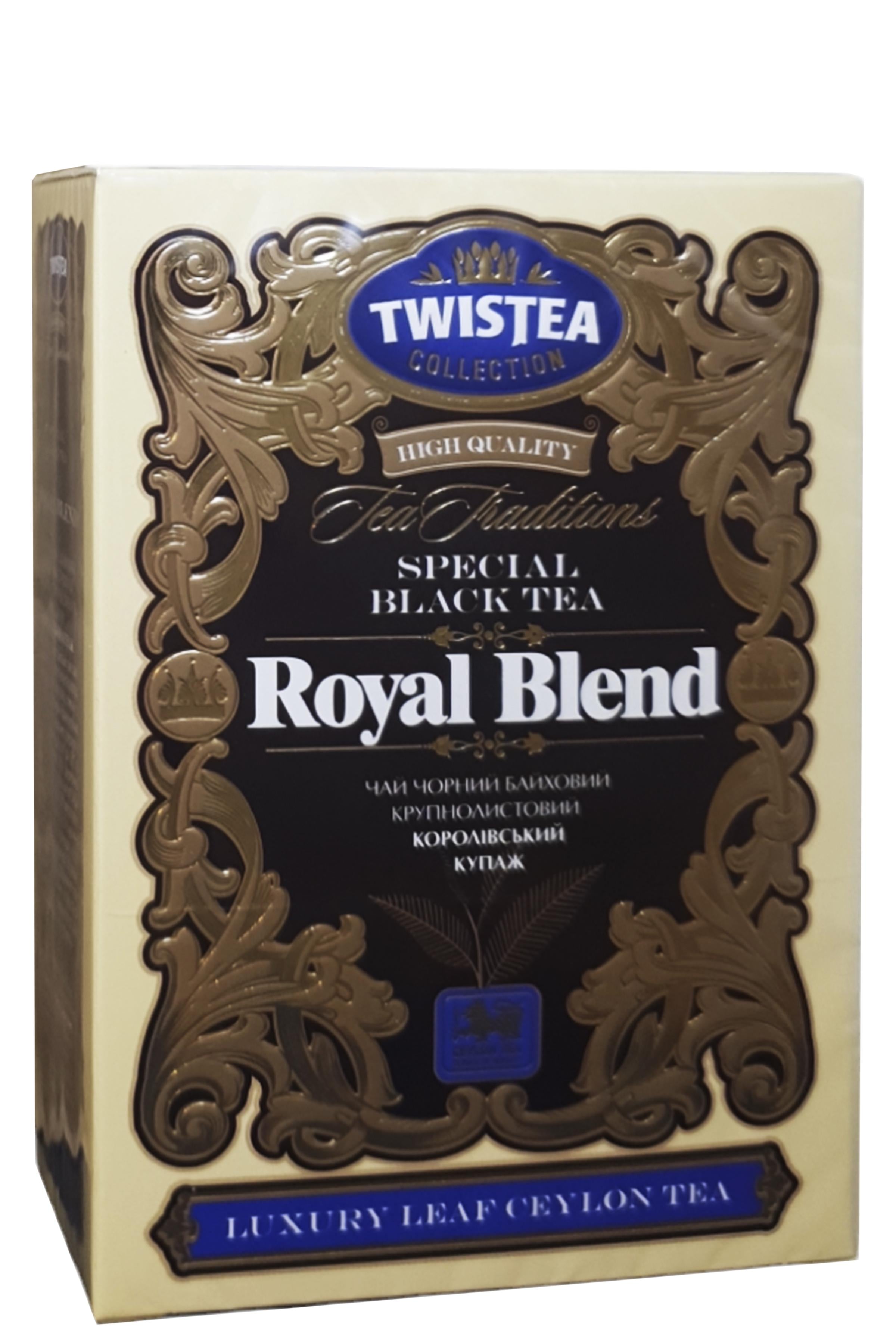 Чай Twistea Royal Blend чорний крупнолистовий 100 г (59149)