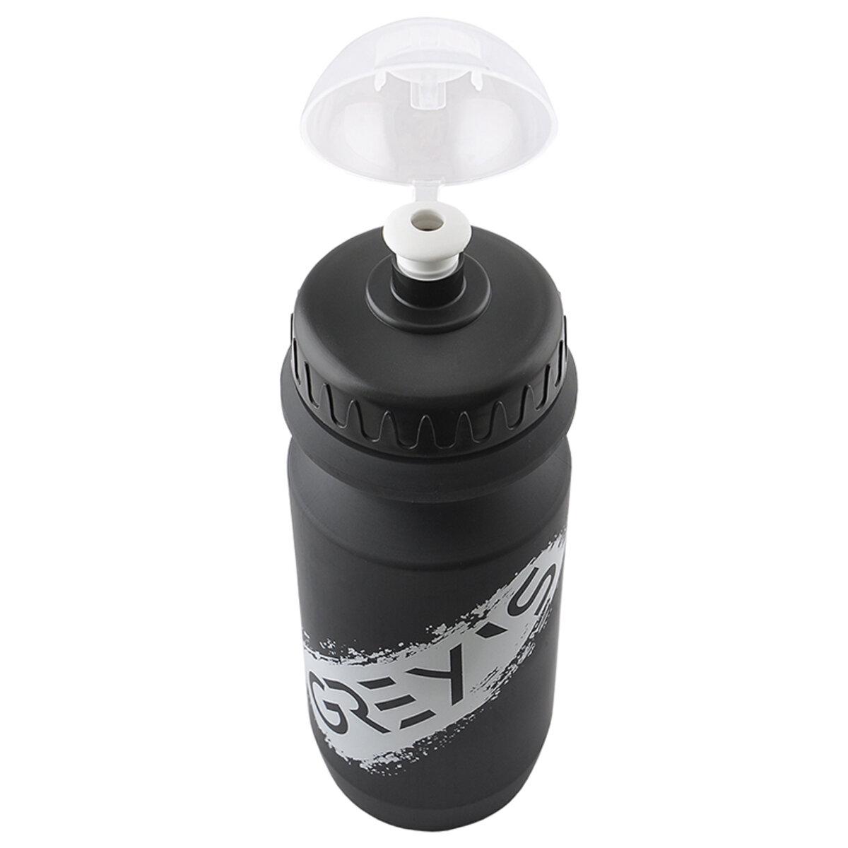 Велосипедна фляга Grey's із захисним ковпачком 600 мл Чорний (7595) - фото 2