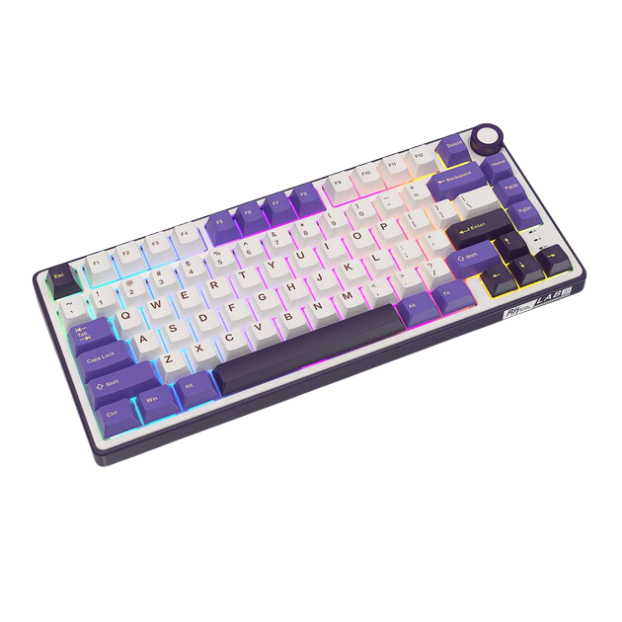 Клавиатура механическая проводная RK ROYAL KLUDGE R75 с RGB-подсветкой и поддержкой Hot-Swap/гравировка ENG/UA/RU Purple (GS-257) - фото 6 Клавиатура механическая проводная RK ROYAL KLUDGE R75 с RGB-подсветкой и поддержкой Hot-Swap/гравировка ENG/UA/RU Purple (GS-257) - фото 6