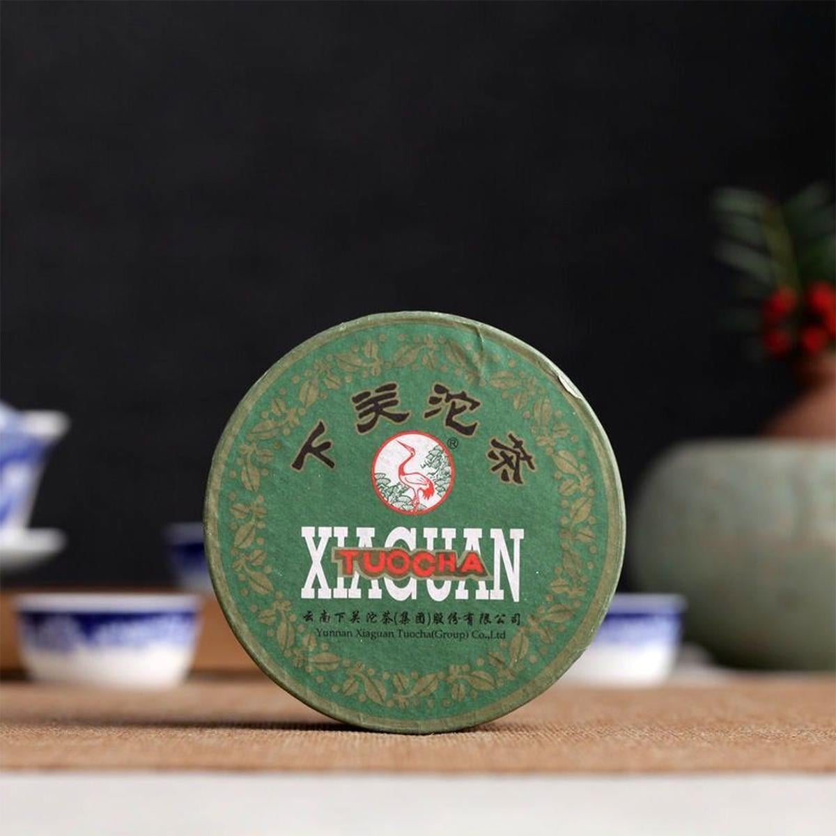 Чай Шэн пуэр Xiaguan Цзя Сян 2014 год 100 г