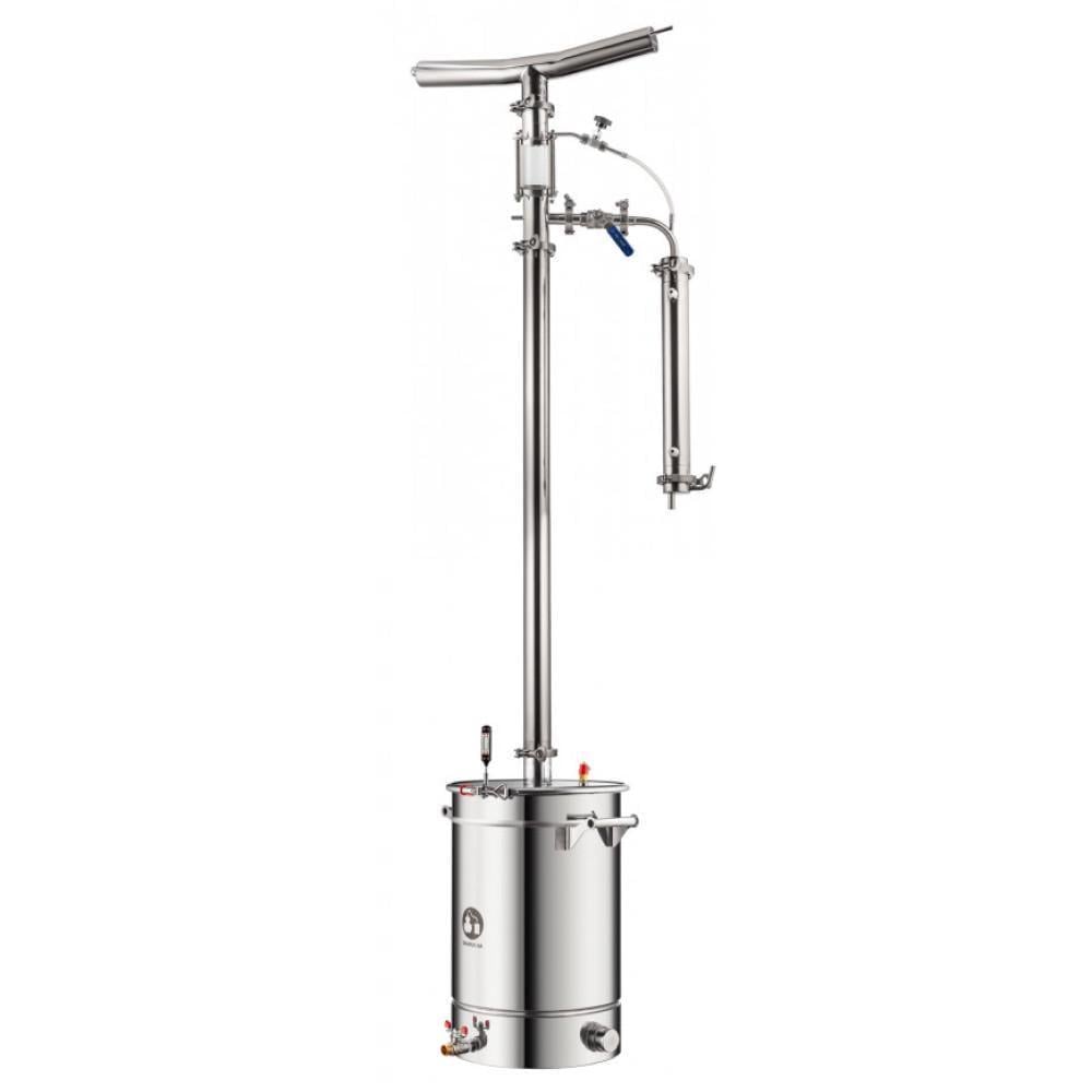 Дистиллятор Смакуй Прима Тора 2в1 кламп на открытом кубе 37 л