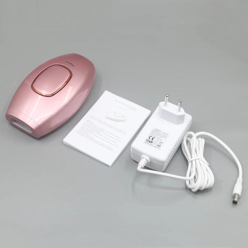 Фотоэпилятор MEDSET PiPi F1 600000 вспышек 5 уровней мощности Розовый - фото 3