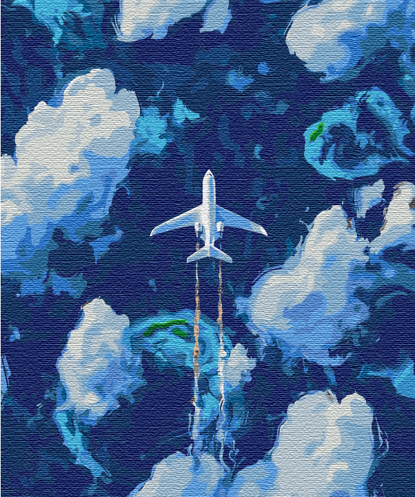 Картина по номерам Brushme Над облаками 40x50 см (BS51534) Картина по номерам Brushme Над облаками 40x50 см (BS51534)