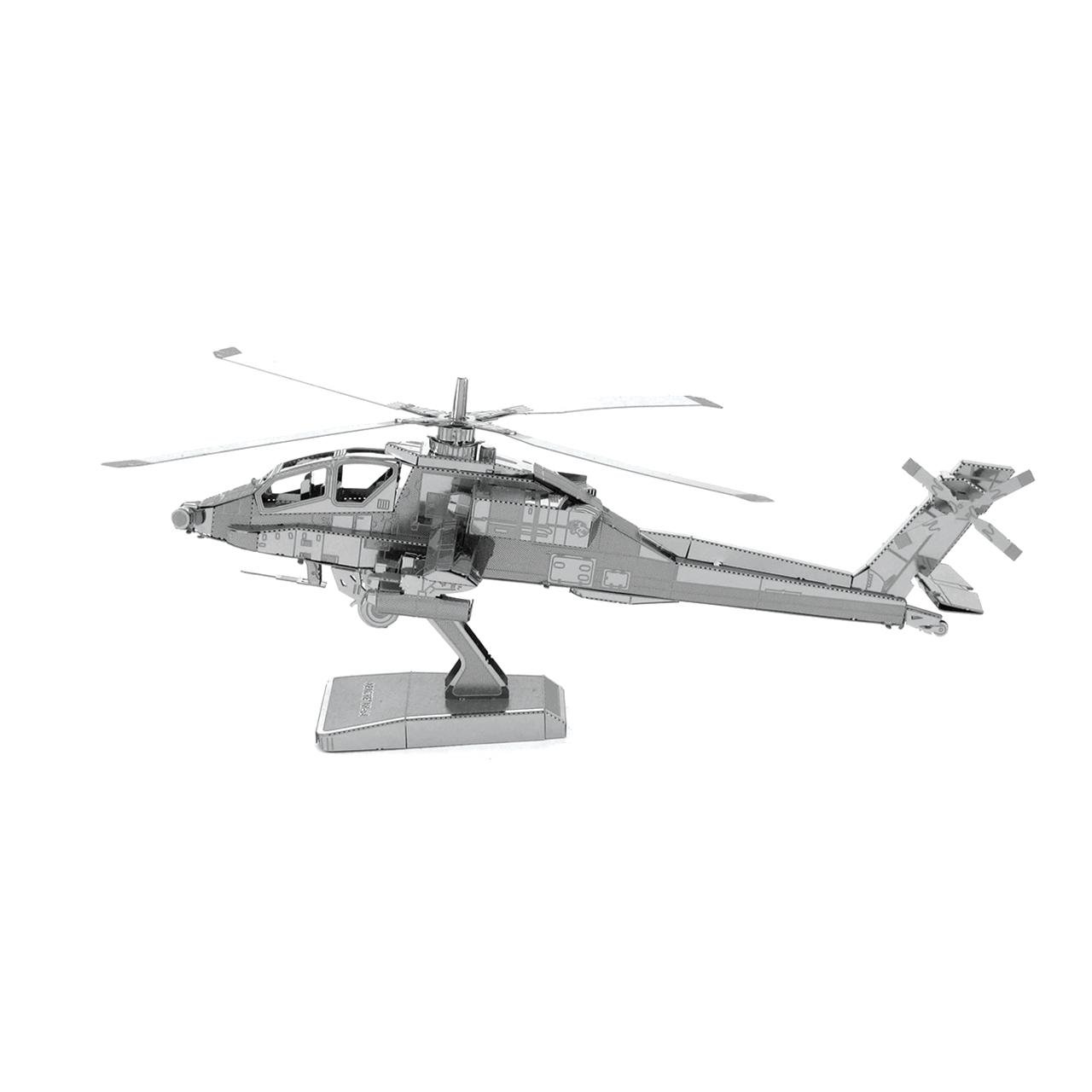 Конструктор металевий Metal Earth AH-64 Apache MMS083 (59353964) - фото 2