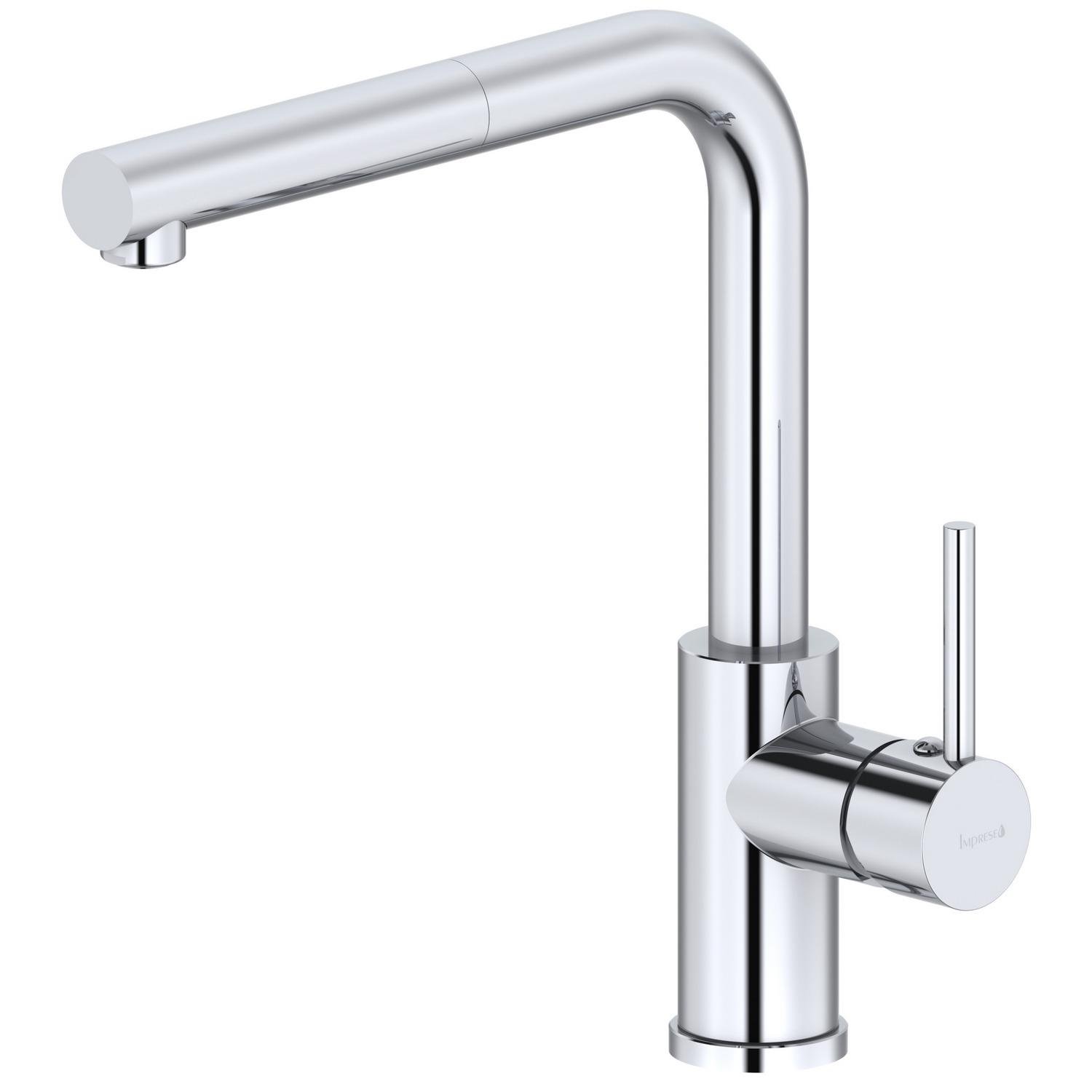 Смеситель для кухни Imprese Argo-S f03409001DC с видвижной лейкой Хром (246946)